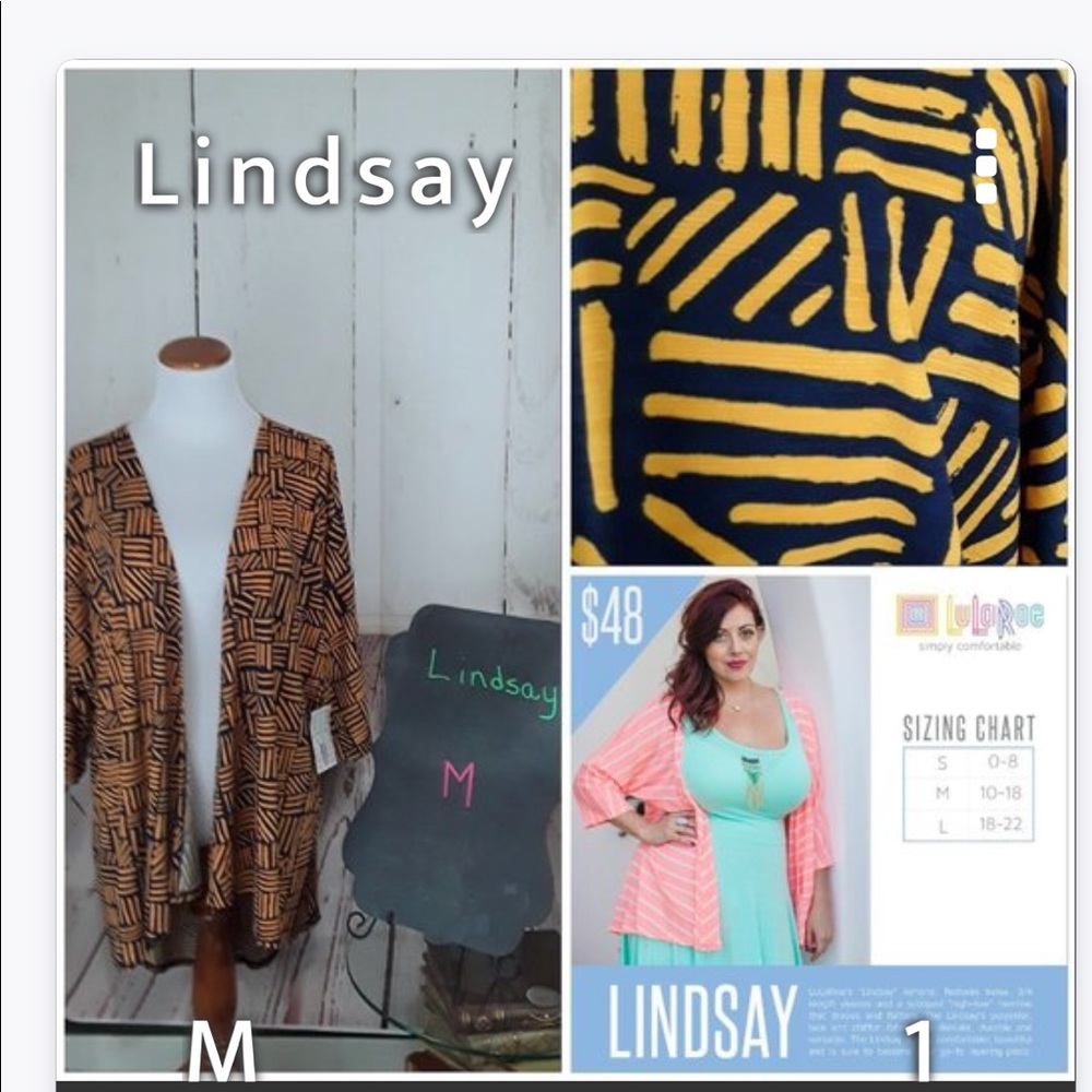Lularoe Lindsay kimono
